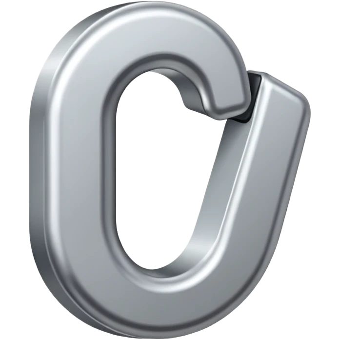 Magnet reverse U shaped emoji