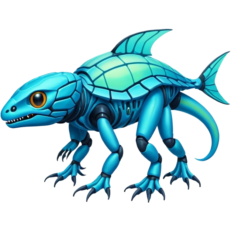  exotic tropical cyber-Fakémon-Vernid-creature emoji