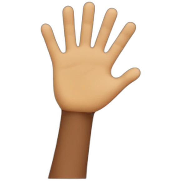 man high five emoji