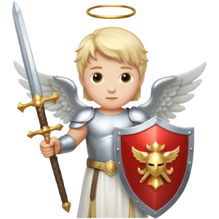 - 🛡️ Shield – symbolizing protection
- ⚔️ Sword – representing spiritual warfare
- 👼 Angel – the heavenly messenger
- ✨ Sparkles – highlighting his glory emoji