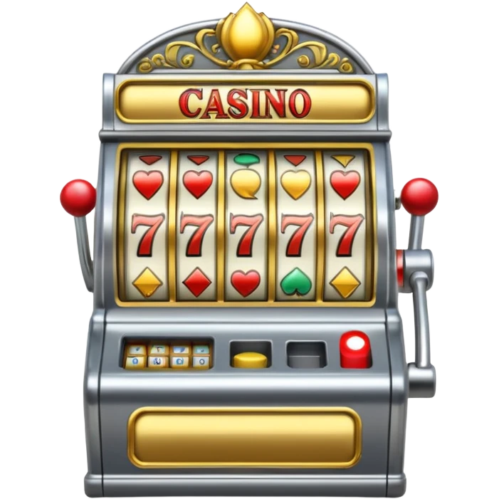 Slot machine, las vegas emoji