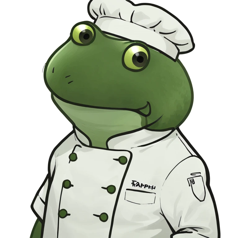 bufo in a chef coat emoji