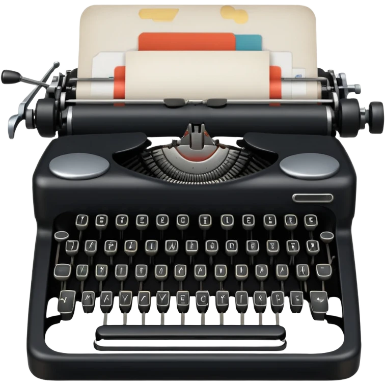 typewriter emoji