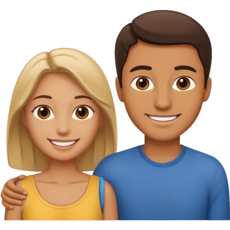 Single man are looking to a couple  emoji