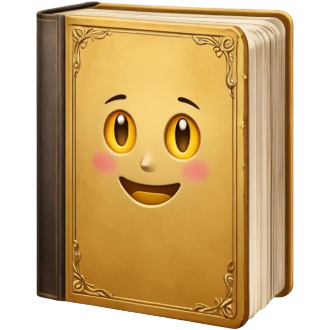 golden book emoji