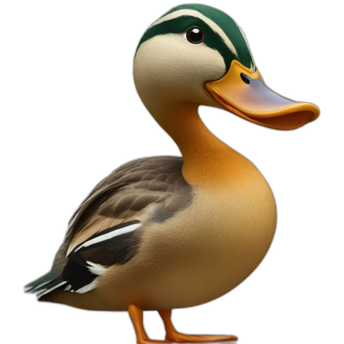 duck with squirrel head emoji