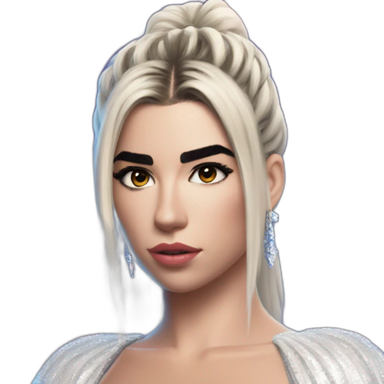 Dua lipa in eurovision movie emoji