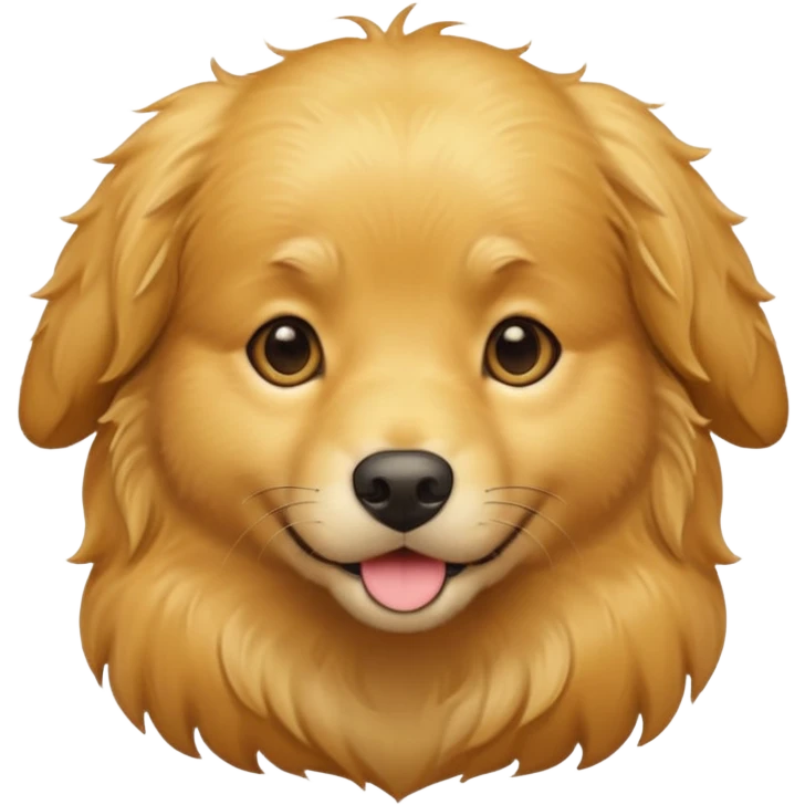 Golden retriver  emoji