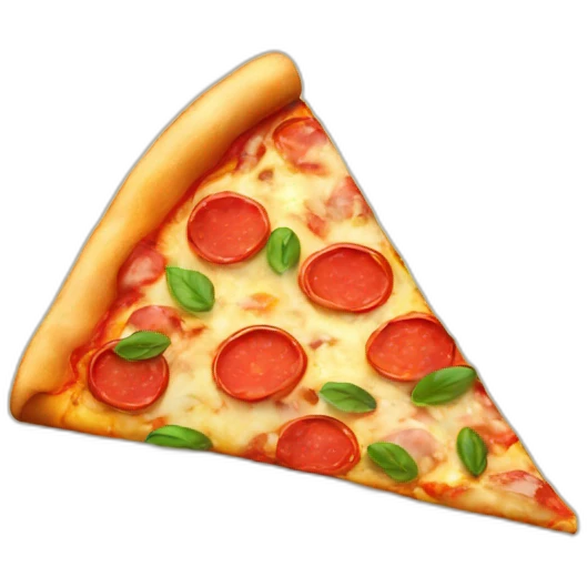 Pizza with hat emoji