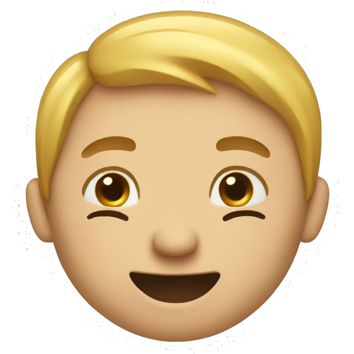 person falling backwards eyes closed with contentment  emoji