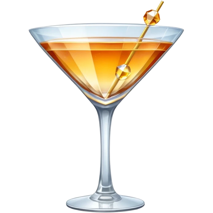 luxury cocktail glass emoji