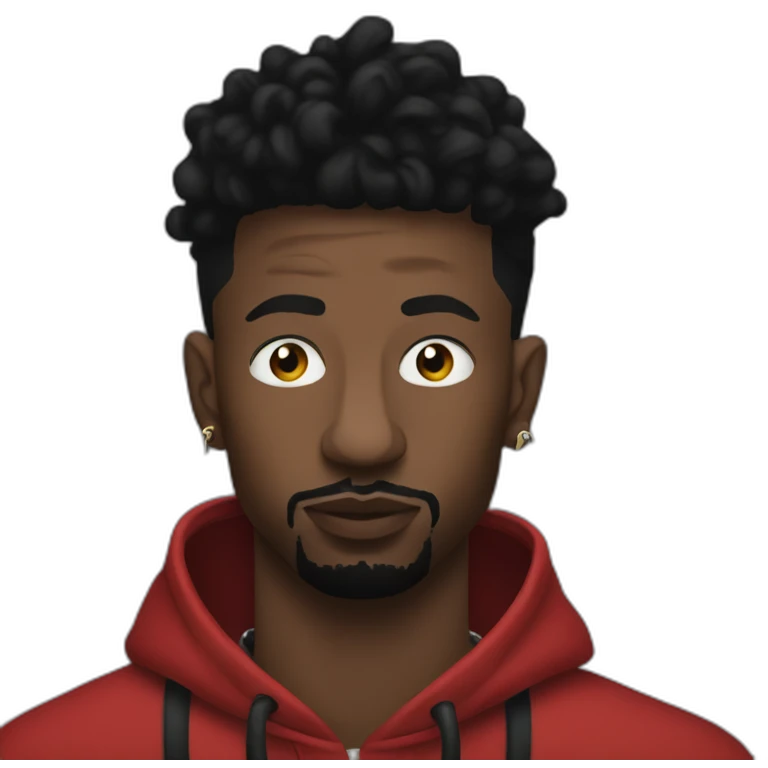 21 Savage with locks emoji