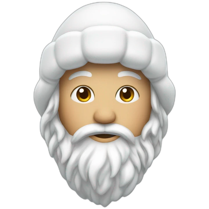 Canada sous la neige emoji