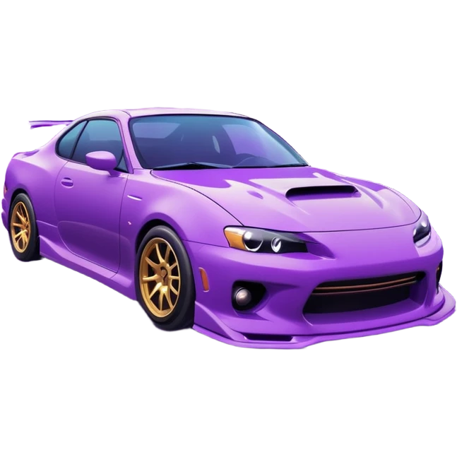 japanese purple wave phonk car drifting emoji