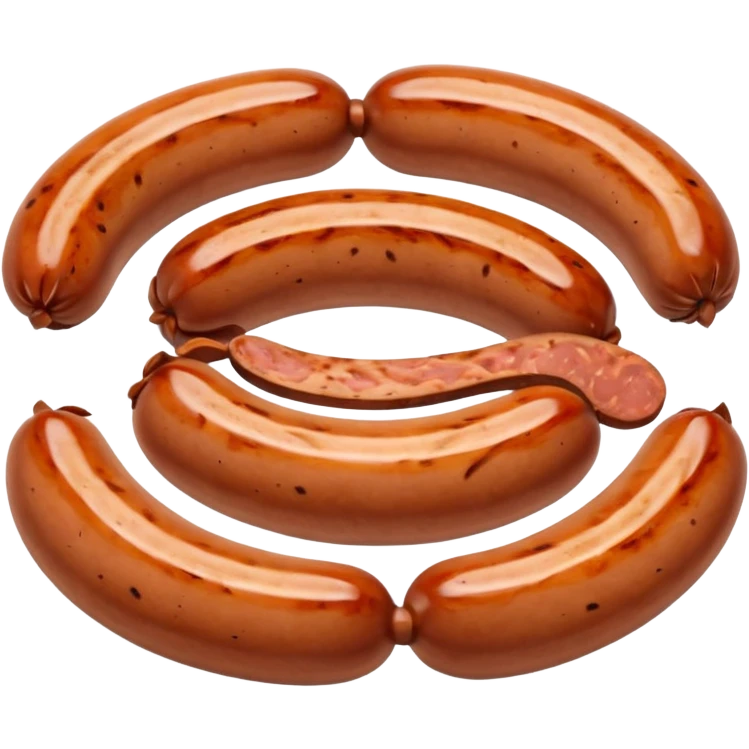 sausages cutted in litte slices emoji
