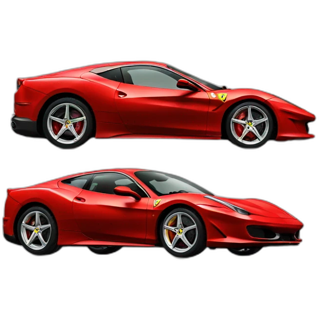 ferrari rojo emoji