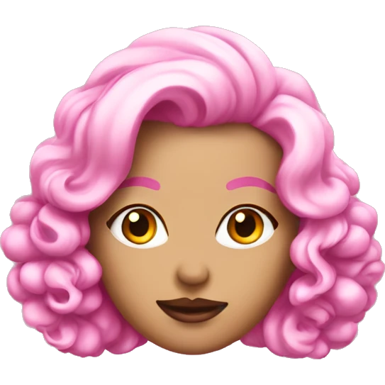 Pink coquette emoji