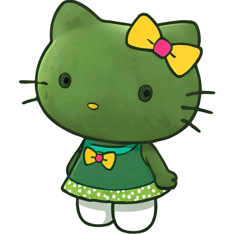 Hello kitty emoji