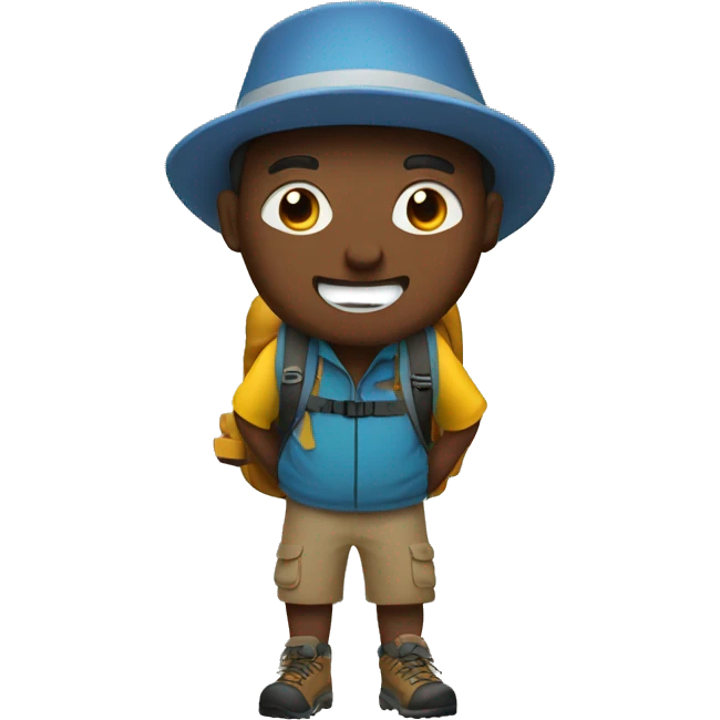 Hiking emoji