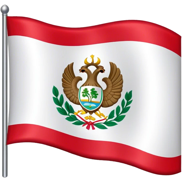 the flag of the country of Peru emoji