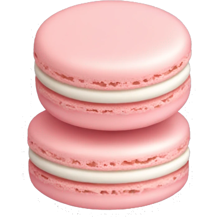 Light pink Macarons emoji
