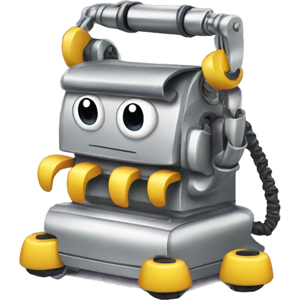 clawmachine with phones emoji