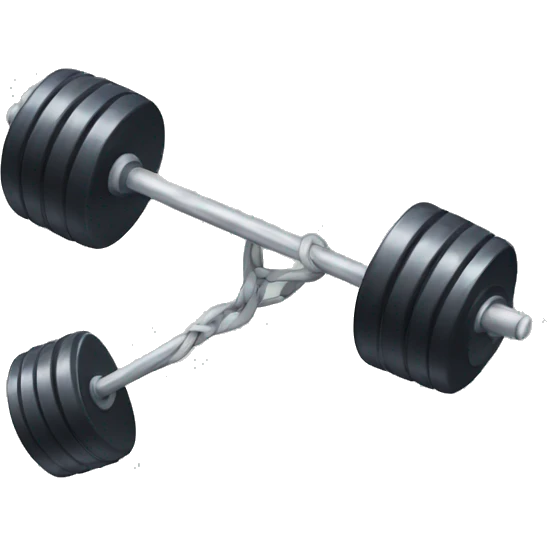 Gym weights emoji