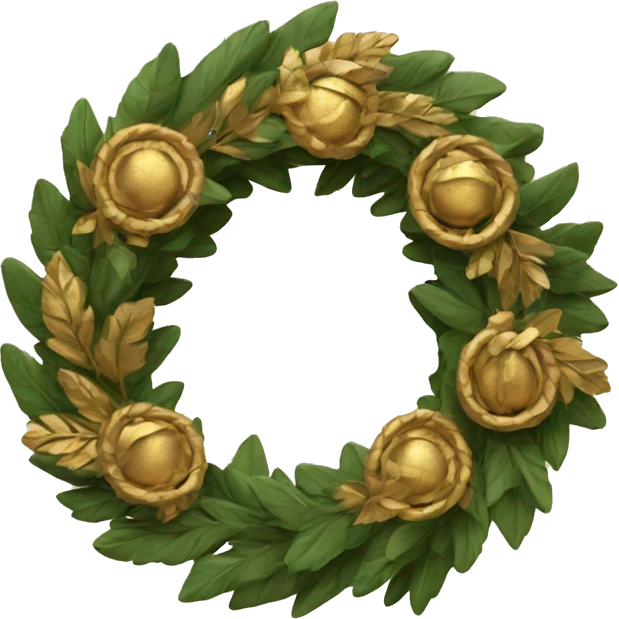 Ancient Roman Victory Wreath emoji