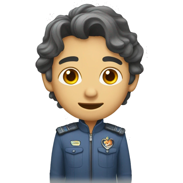 Новогодний пудель emoji