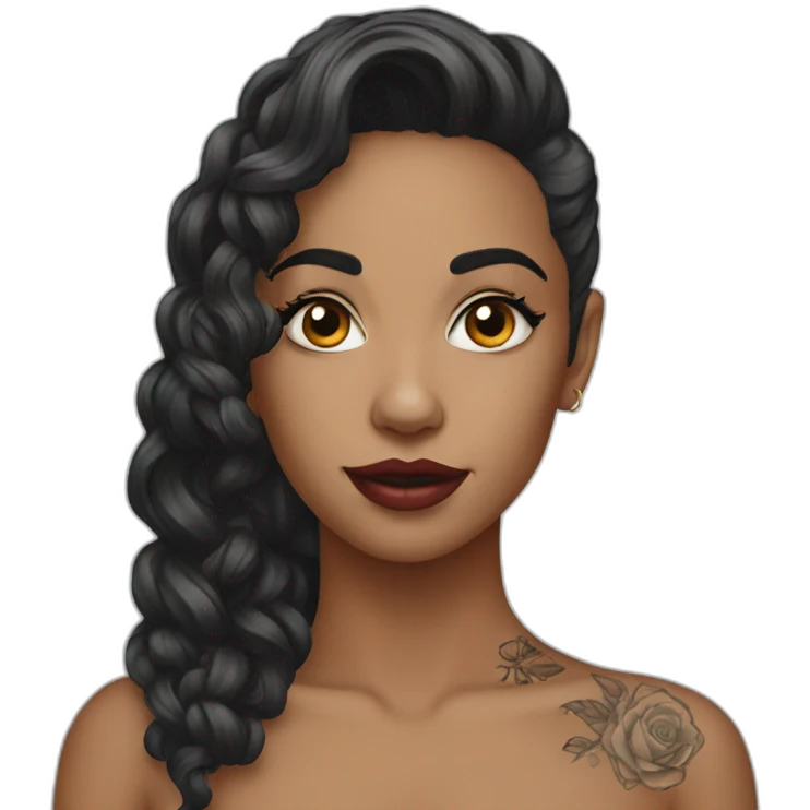 Britanny tattoo emoji