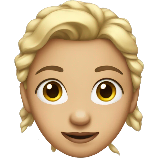 an aerial girl emoji