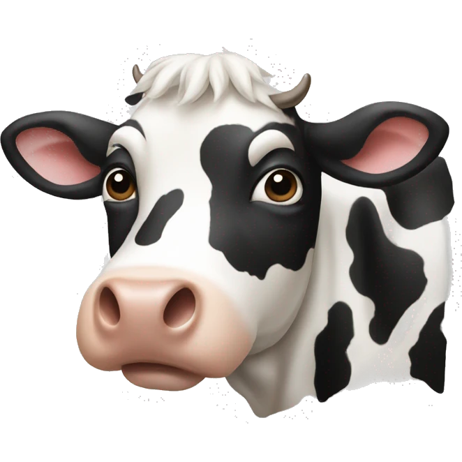 Cow print emoji