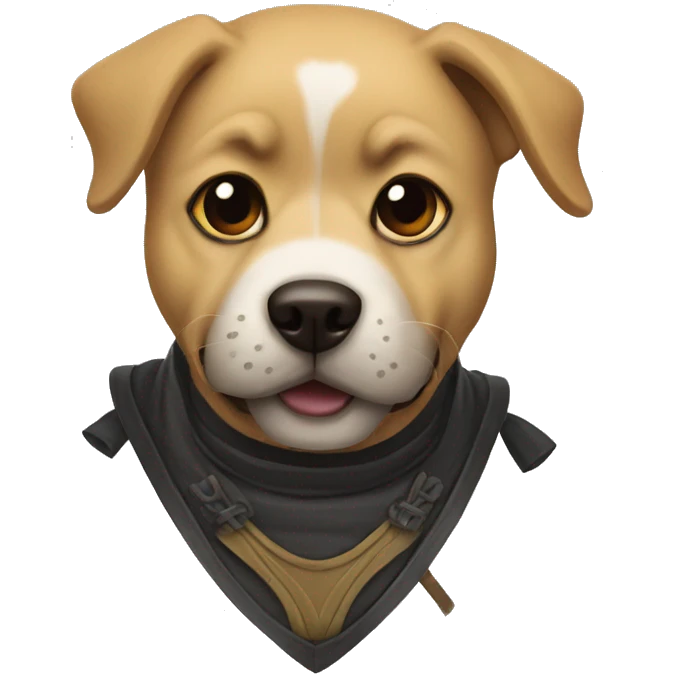 Ninja dog emoji