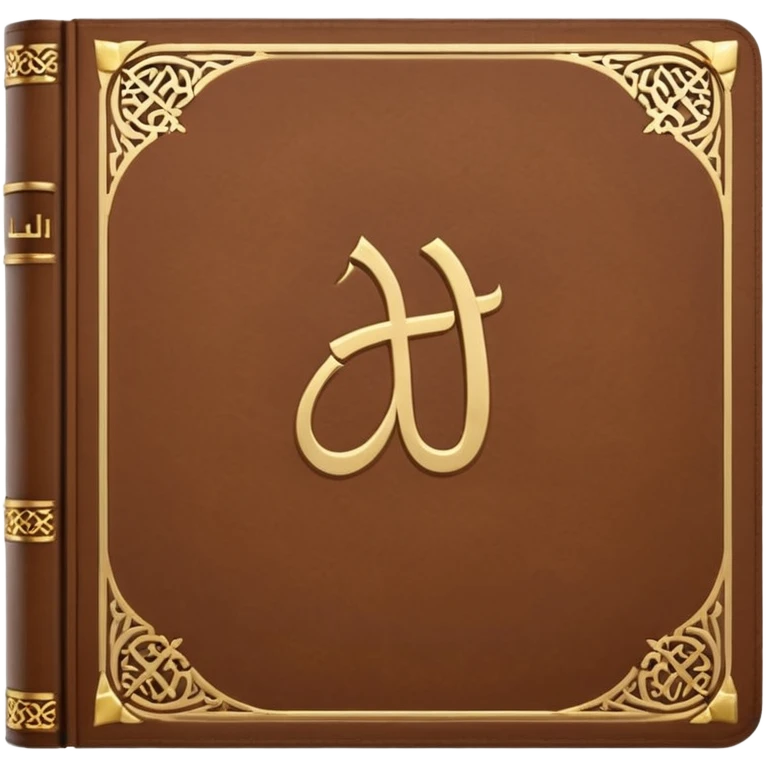 Closed Quran and written on it القرآن emoji