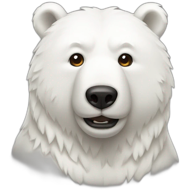 white bear emoji