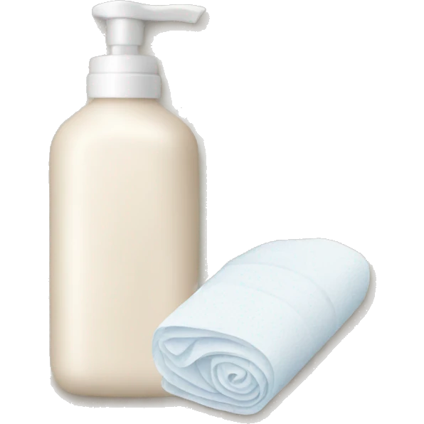 lotion and tissues emoji