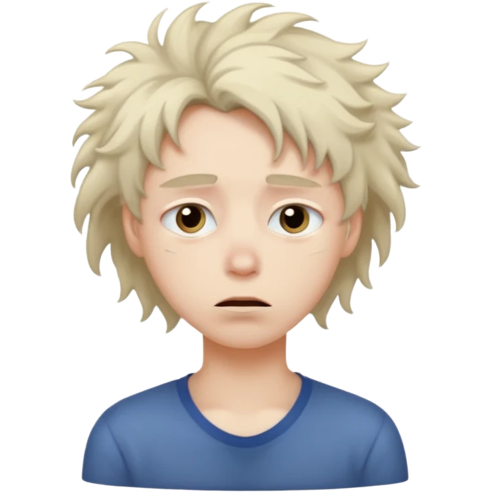 empty look with sleepy eyes emoji