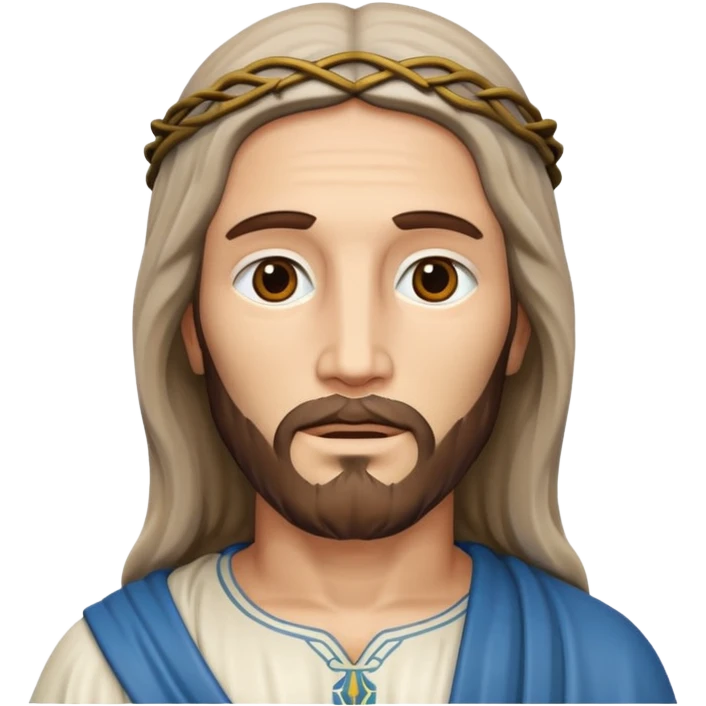 jesus statue in brazil emoji