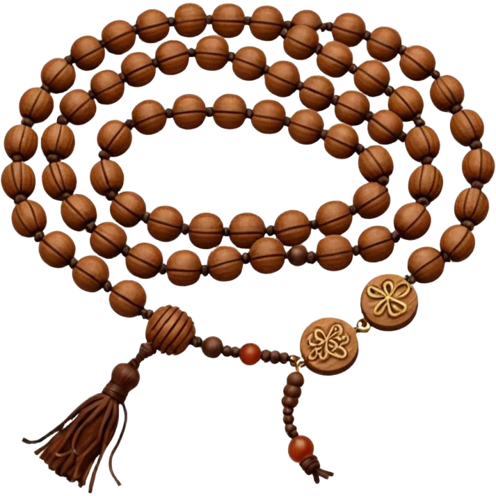 Prayer Beads Rudraksha emoji
