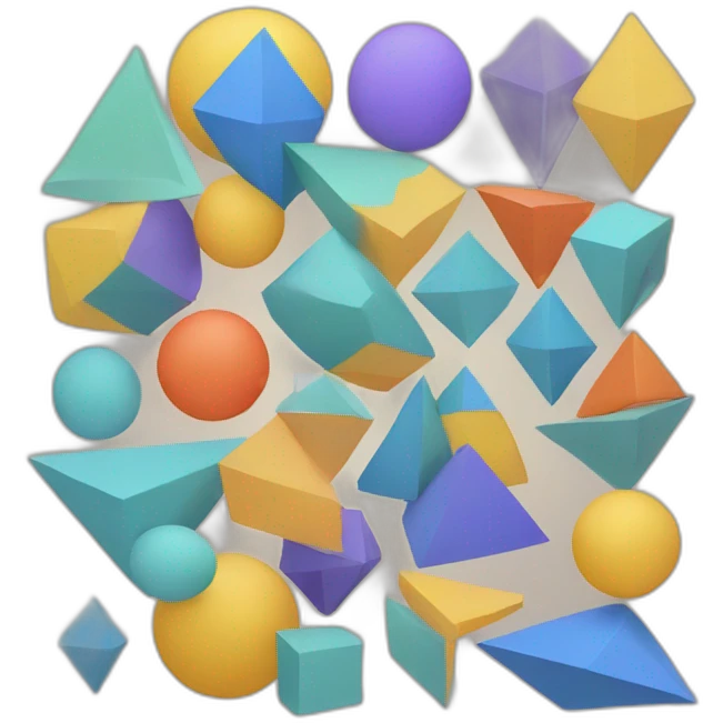Geometric figures emoji