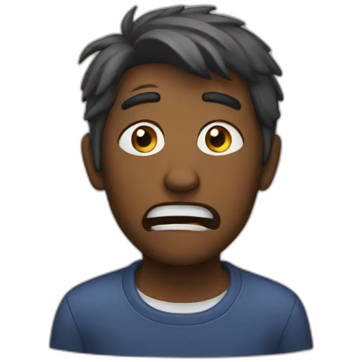 distress emoji