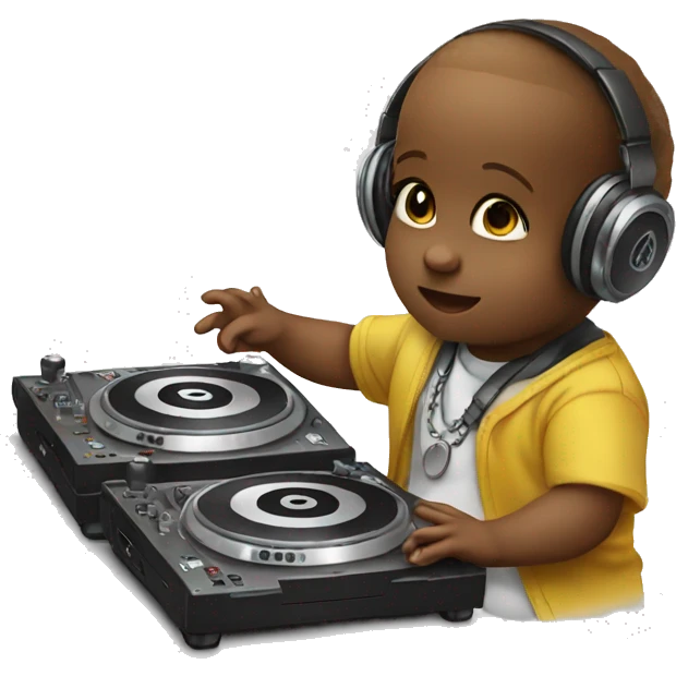 Baby djing  emoji