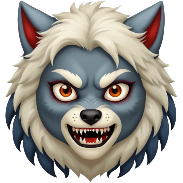Female Werewolf emoji