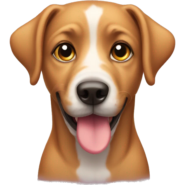Dog with heart eyes emoji