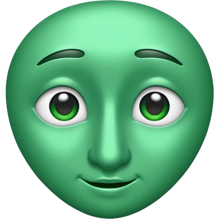 Nose green color emoji