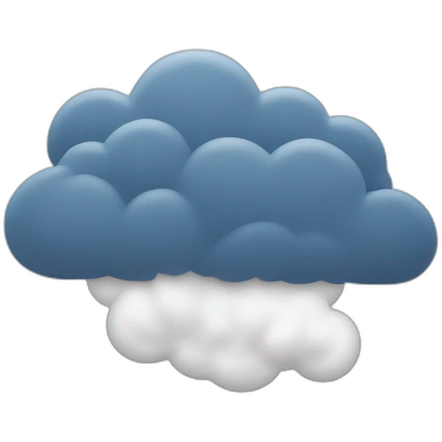 Tête dans les nuages emoji