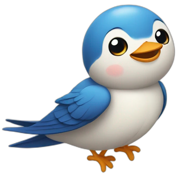 happy swallow emoji