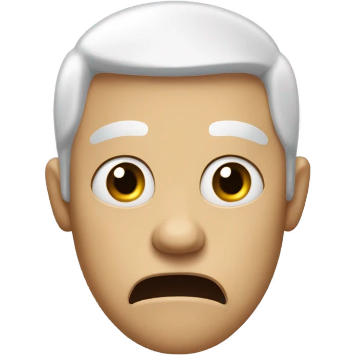 Scared  emoji