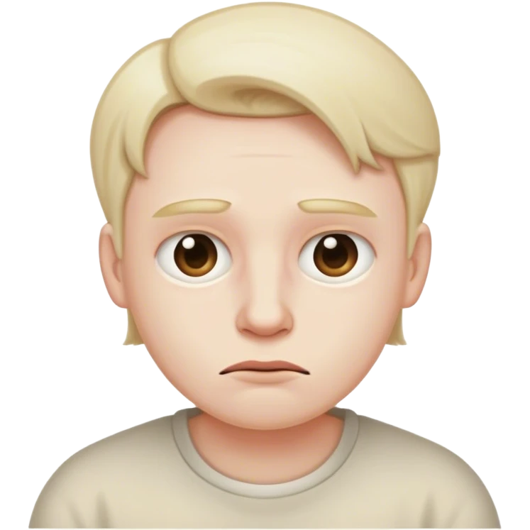 Mopey  emoji