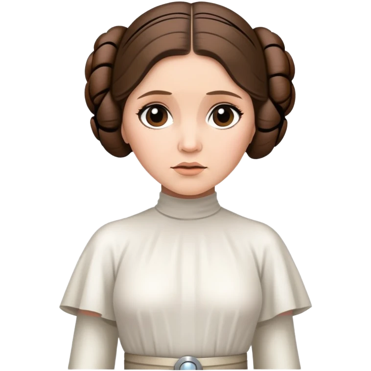Princess Leia from Star Wars emoji